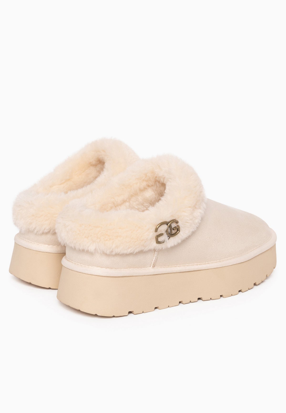 Bottines Insha Blanc cassé