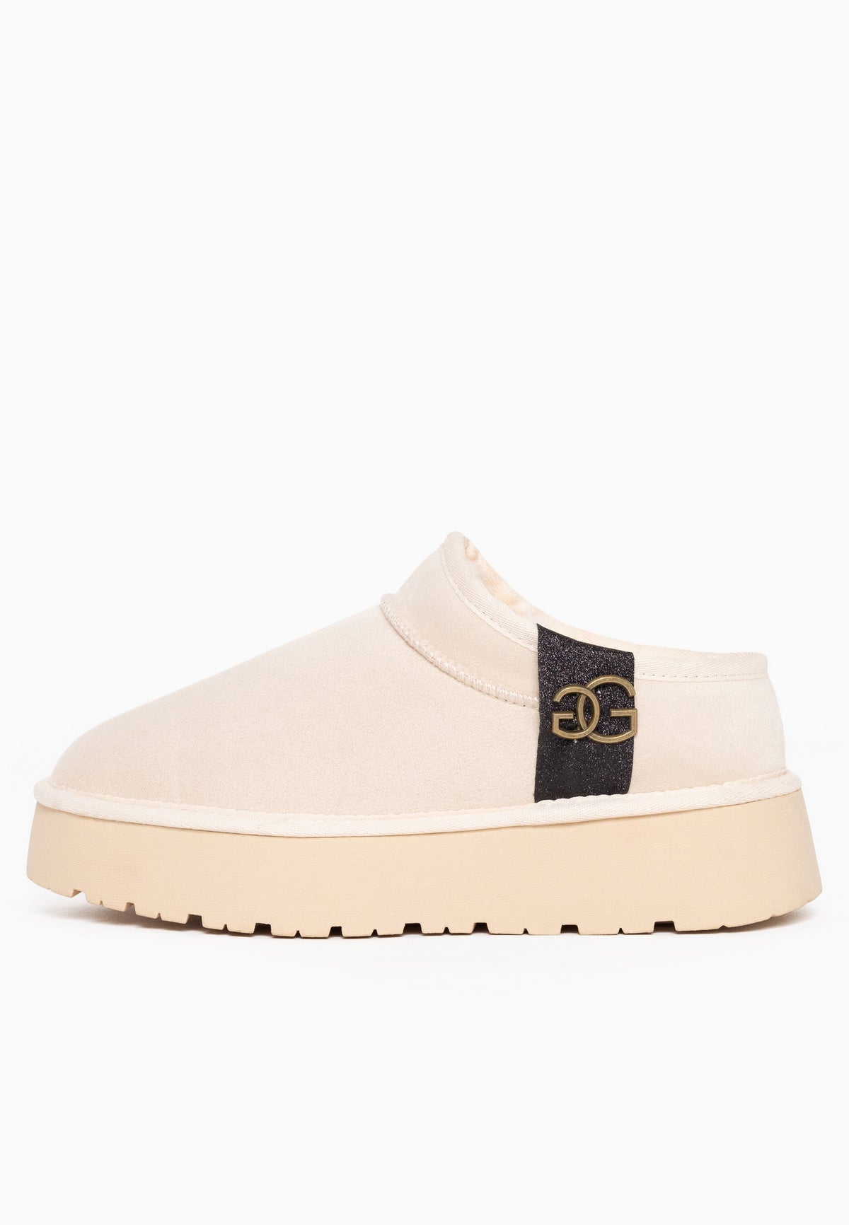 Bottines Idila Blanc cassé et Noir