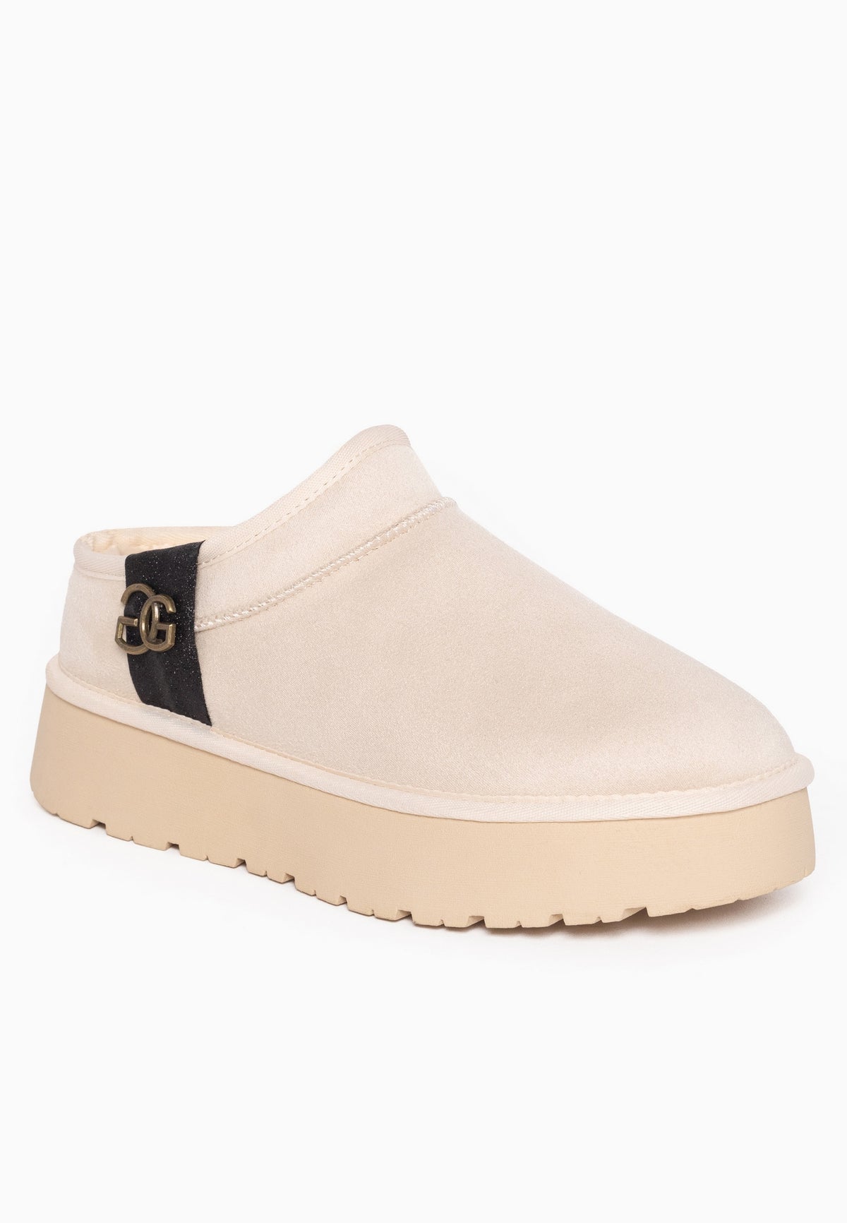 Bottines Idila Blanc cassé et Noir
