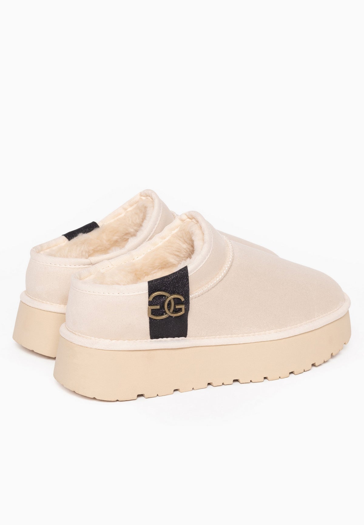 Bottines Idila Blanc cassé et Noir
