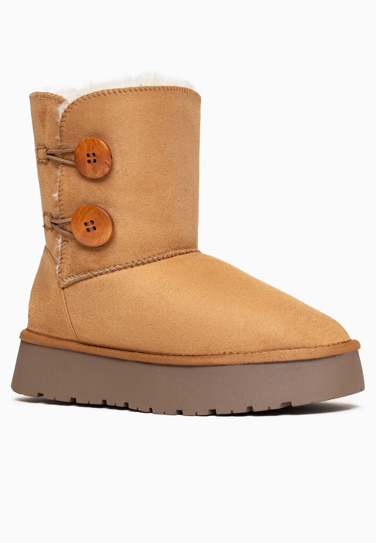 Bottines Elisa Camel