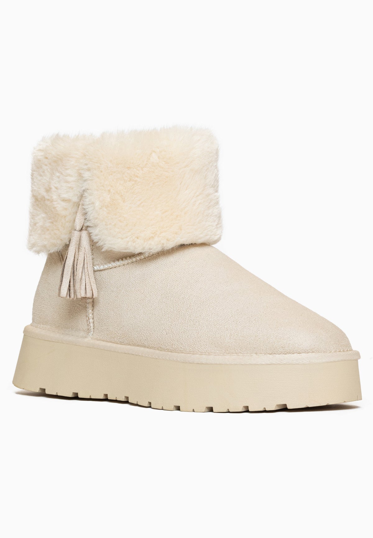 Bottines Cinnamon Blanc cassé