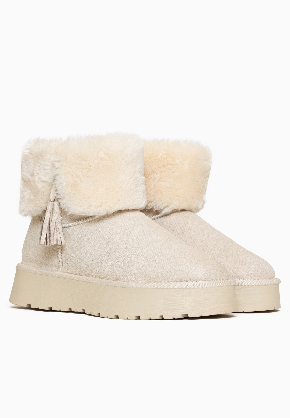 Bottines Cinnamon Blanc cassé