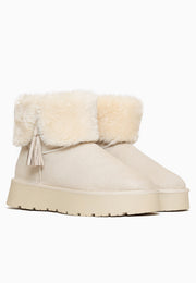 Bottines Cinnamon Blanc cassé