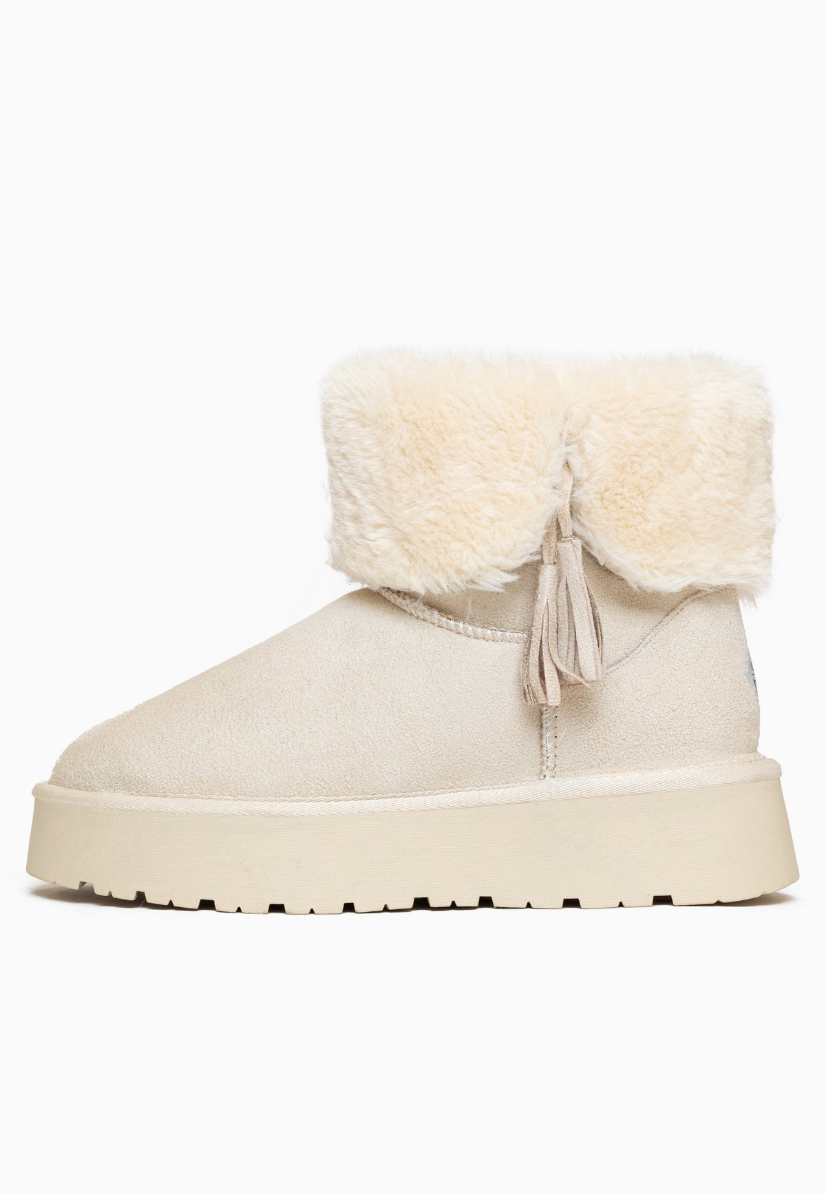 Bottines Cinnamon Blanc cassé