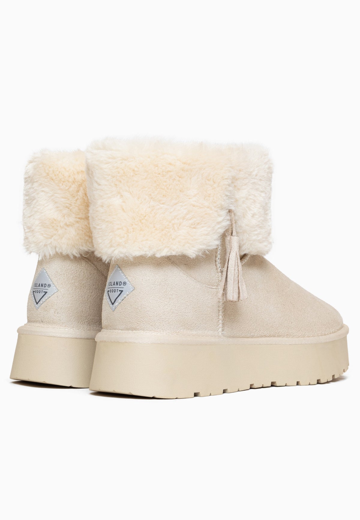 Bottines Cinnamon Blanc cassé