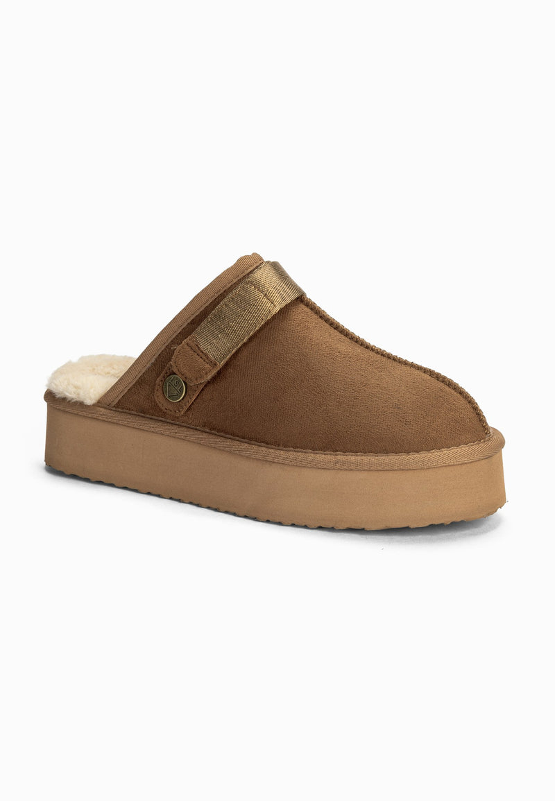 Chaussons Selia Camel