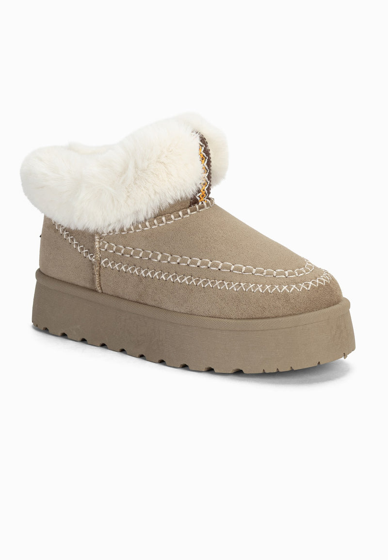 Bottines Sheila Taupe