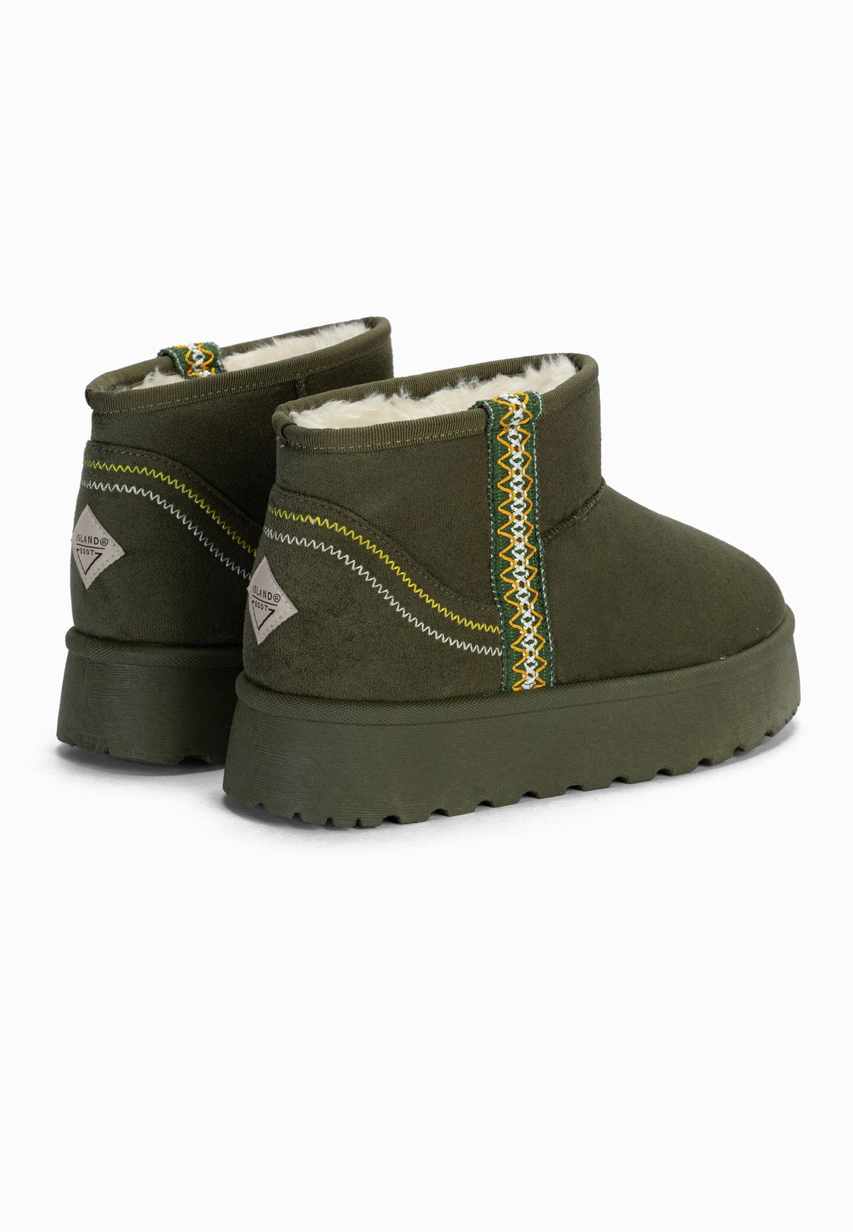 Bottines Sherry Kaki
