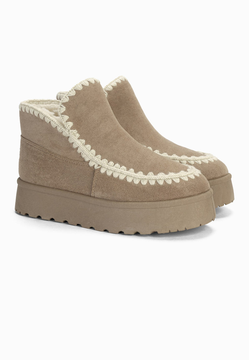 Bottines Soprano Taupe