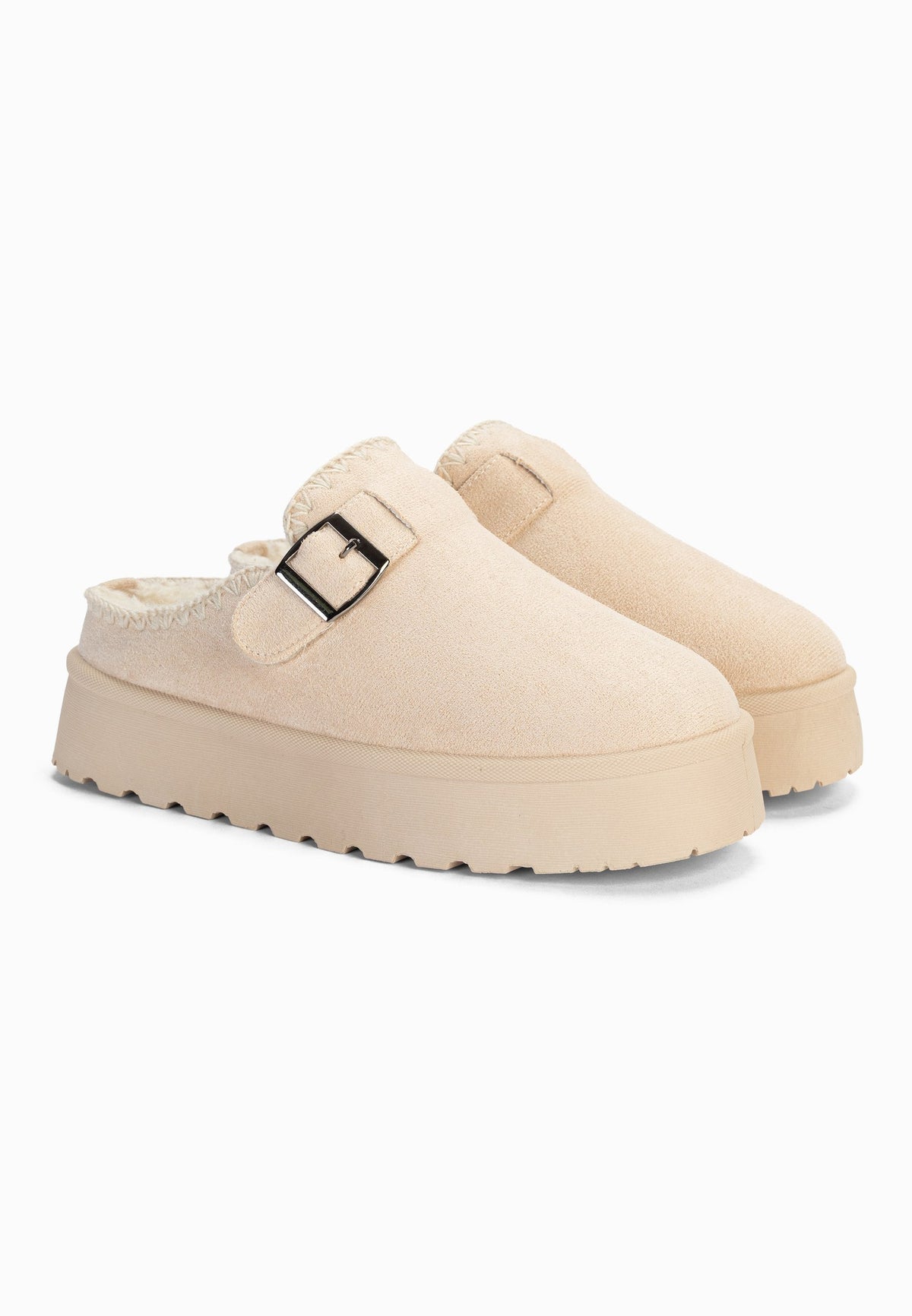 Chaussons Siloe Blanc cassé