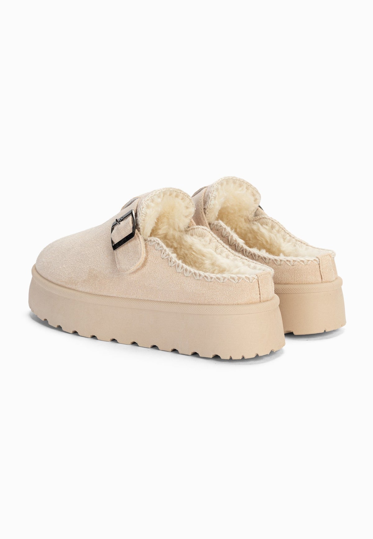 Chaussons Siloe Blanc cassé