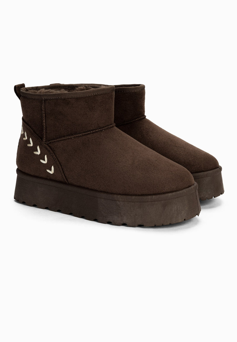 Bottines Saphir Marron foncé