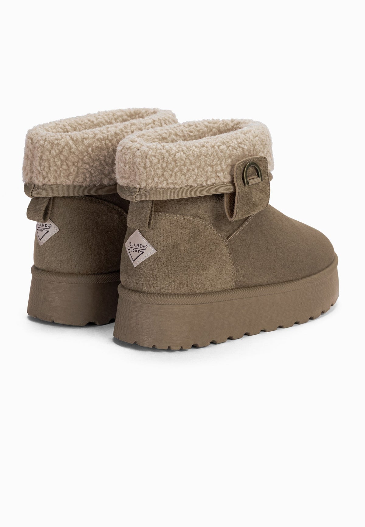 Bottines Silene Beige foncé