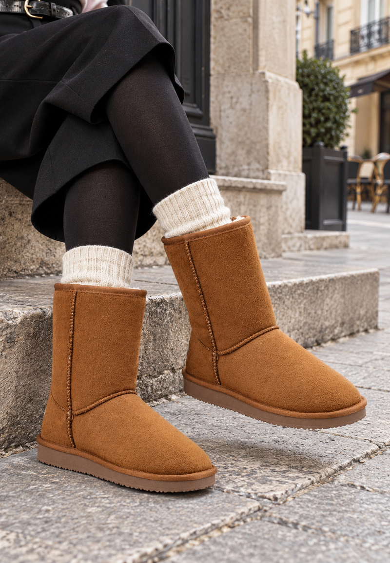 Bottines Sophie Camel