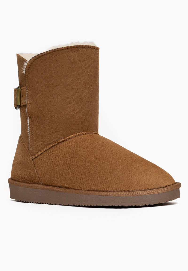 Bottines Boulder Camel