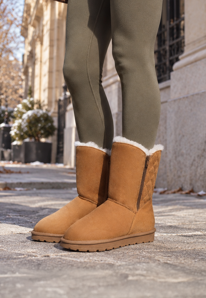 Bottines Zasha Camel