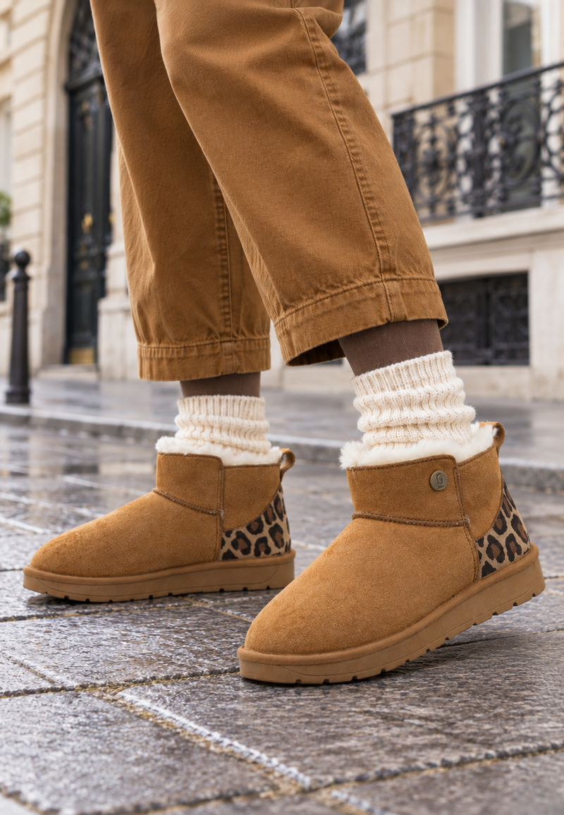 Bottines Ideh Camel