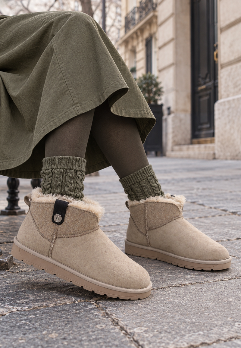 Bottines Ifza Naturel