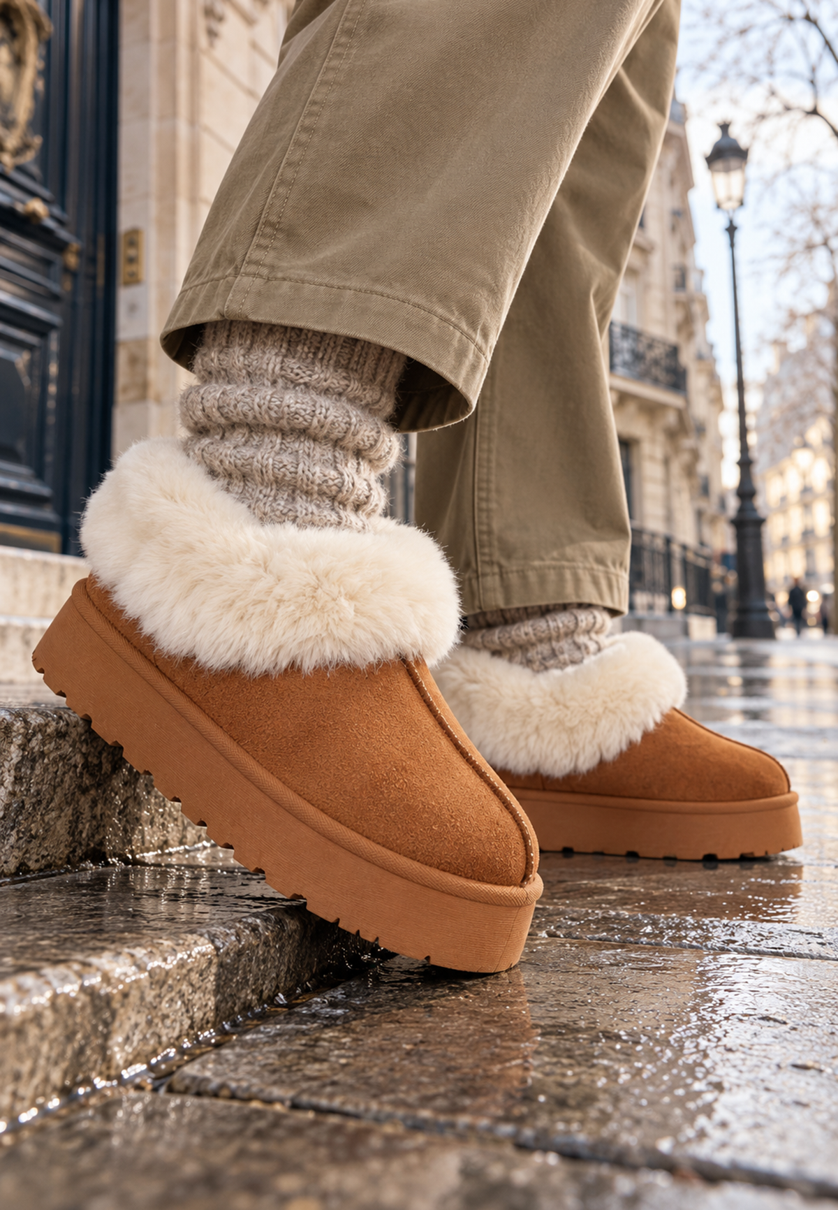 Bottines Satine Camel