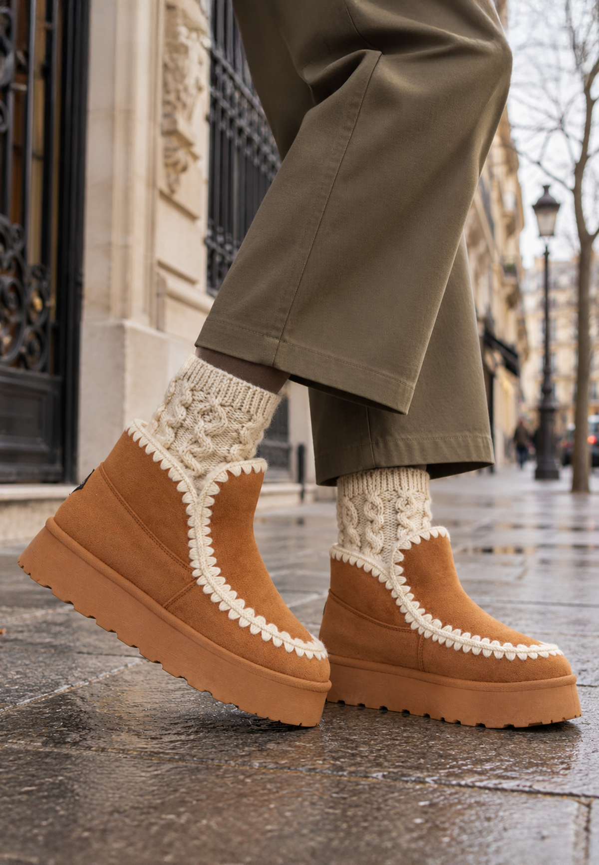 Bottines Soprano Camel