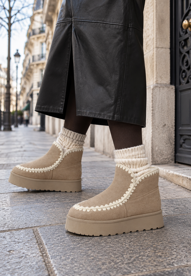 Bottines Soprano Taupe