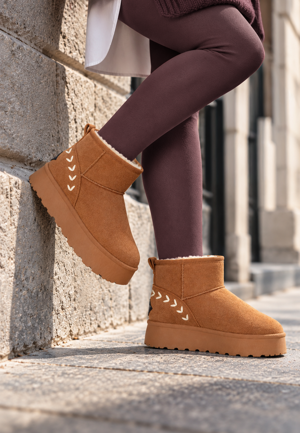 Bottines Saphir Camel