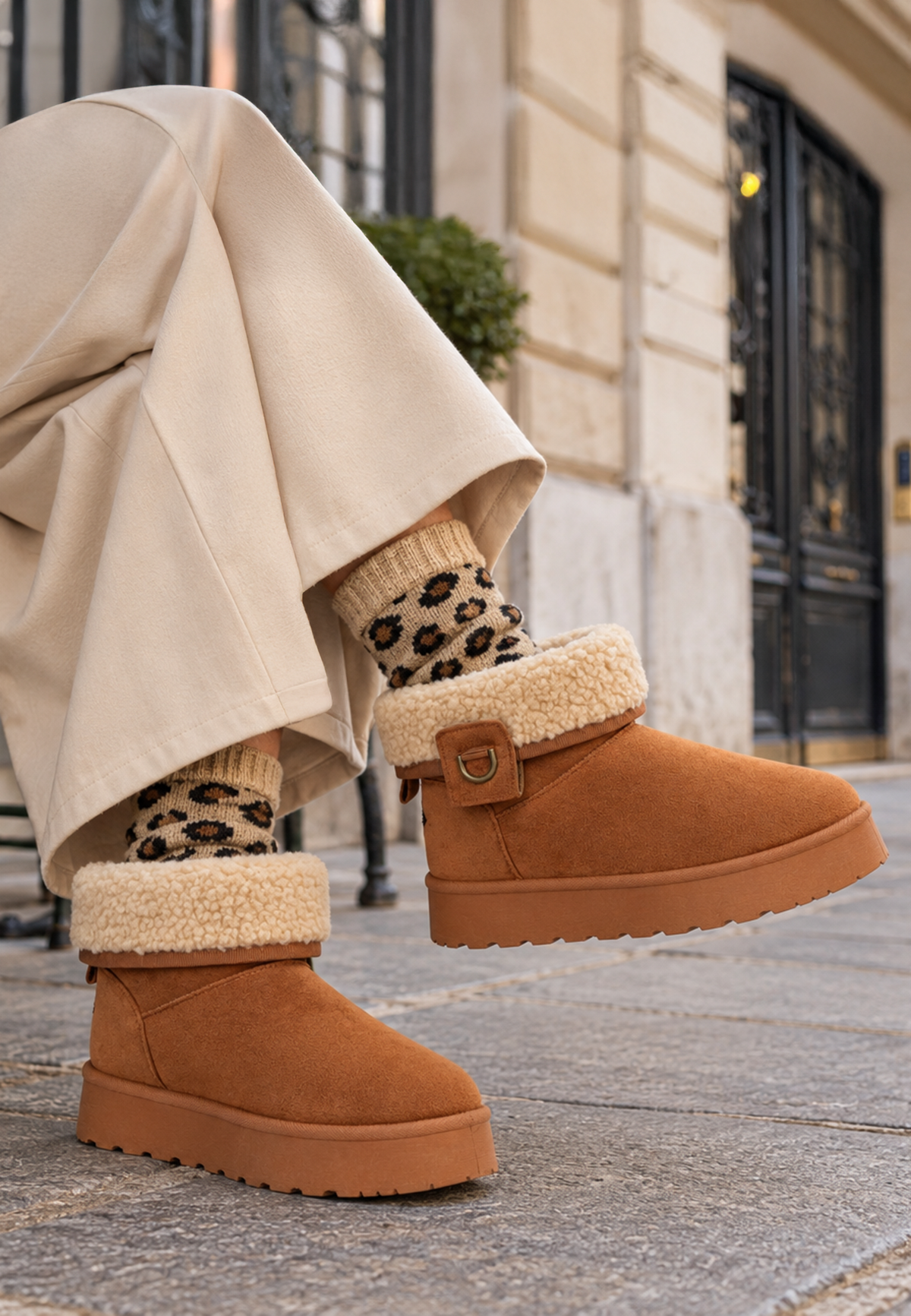 Bottines Silene Camel